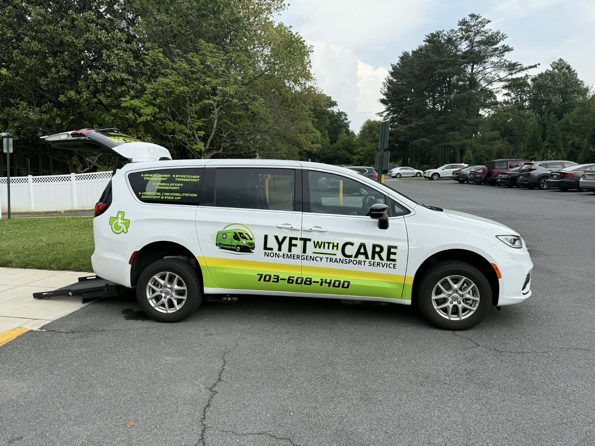 Non-emergency medical transportation services including wheelchair and stretcher transport